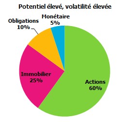 Allocation d'actifs aggressive
