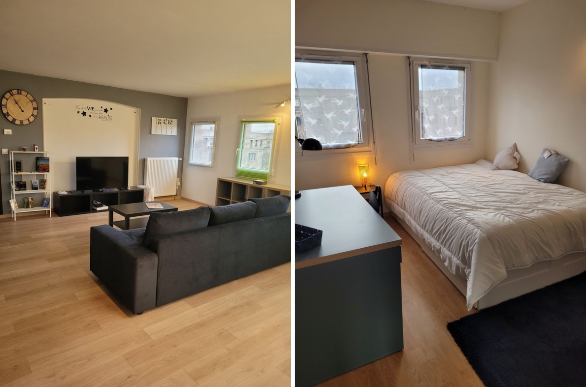 Transformer sa résidence principale en investissement locatif rentable - photos après rénovation