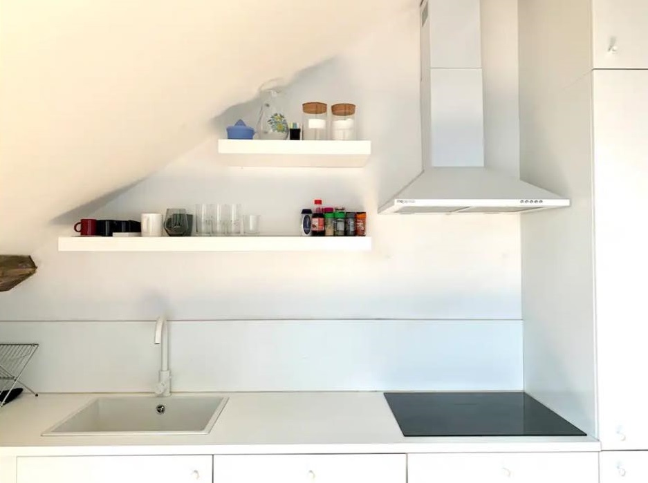 Photo après de la rénovation de l'appartement à Troyes pour une colocation rentable après litige avec un artisan - cuisine