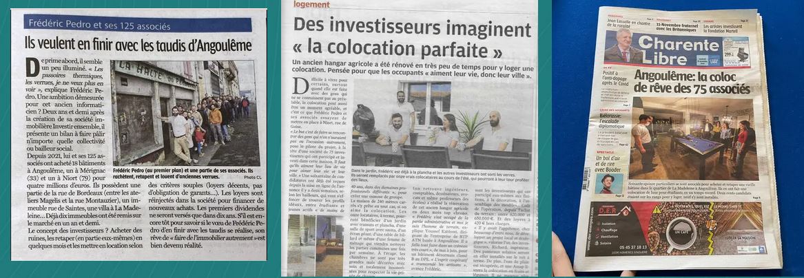 La foncière Investir Ensemble : 125 investisseurs font de l'immobilier locatif éco-responsable